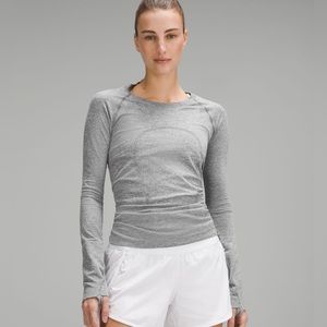 lululemon athletica Gray Long Sleeve Top